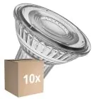 Lot 10x Ledvance Spot LED GU10 PAR16 6.1W 575lm 36D - 930 Blanc Chaud | Meilleur Rendu Des Couleurs - Dimmable - Équivalent 80W